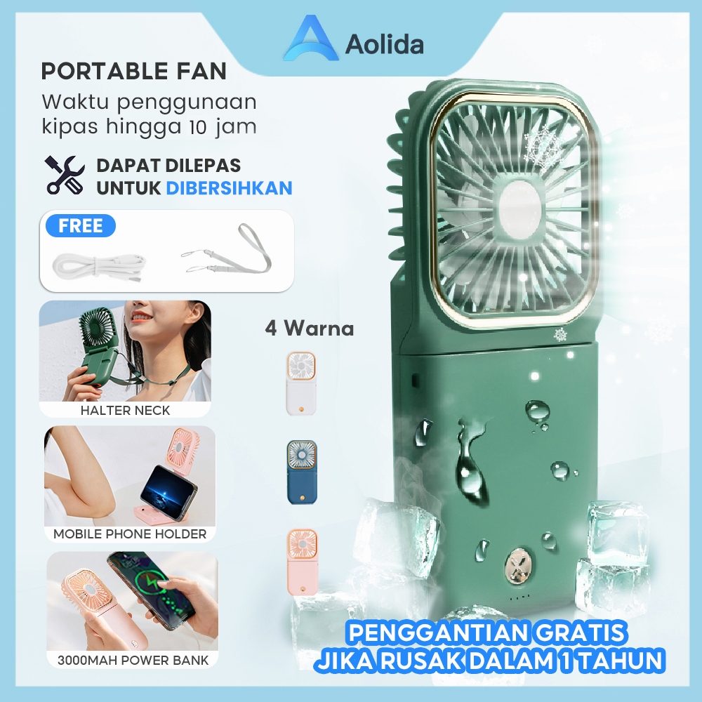 Kipas Angin Mini Folding Neck Fan